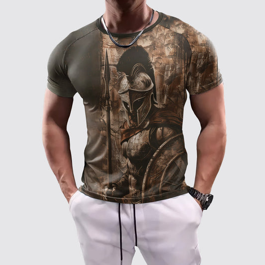 Warrior 3D Tight-Fitting Tee- AA05938