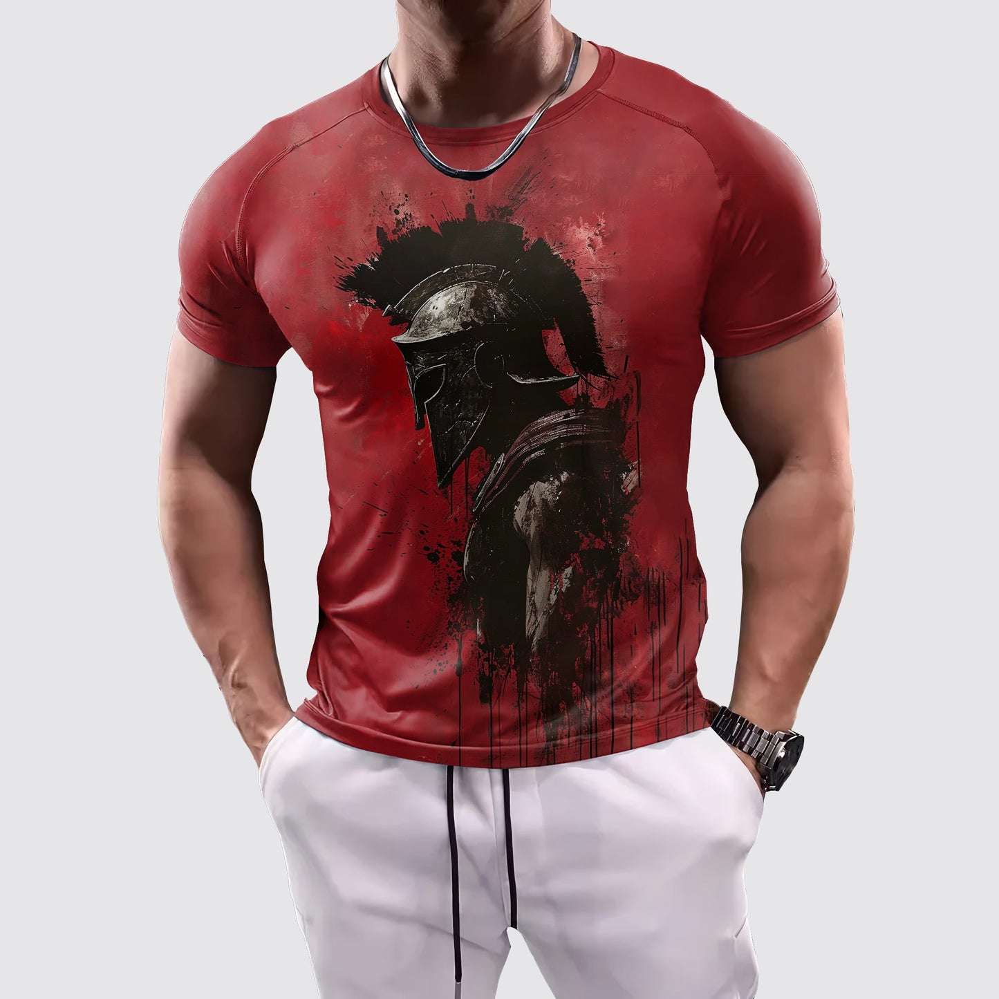 Warrior 3D Tight-Fitting Tee- AA05944