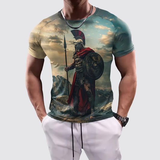 Warrior 3D Tight-Fitting Tee- AA05945