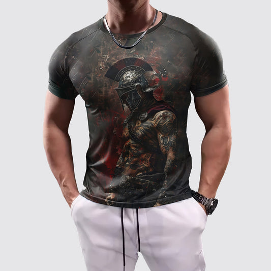 Warrior 3D Tight-Fitting Tee- AA05954