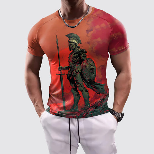 Warrior 3D Tight-Fitting Tee- AA05959