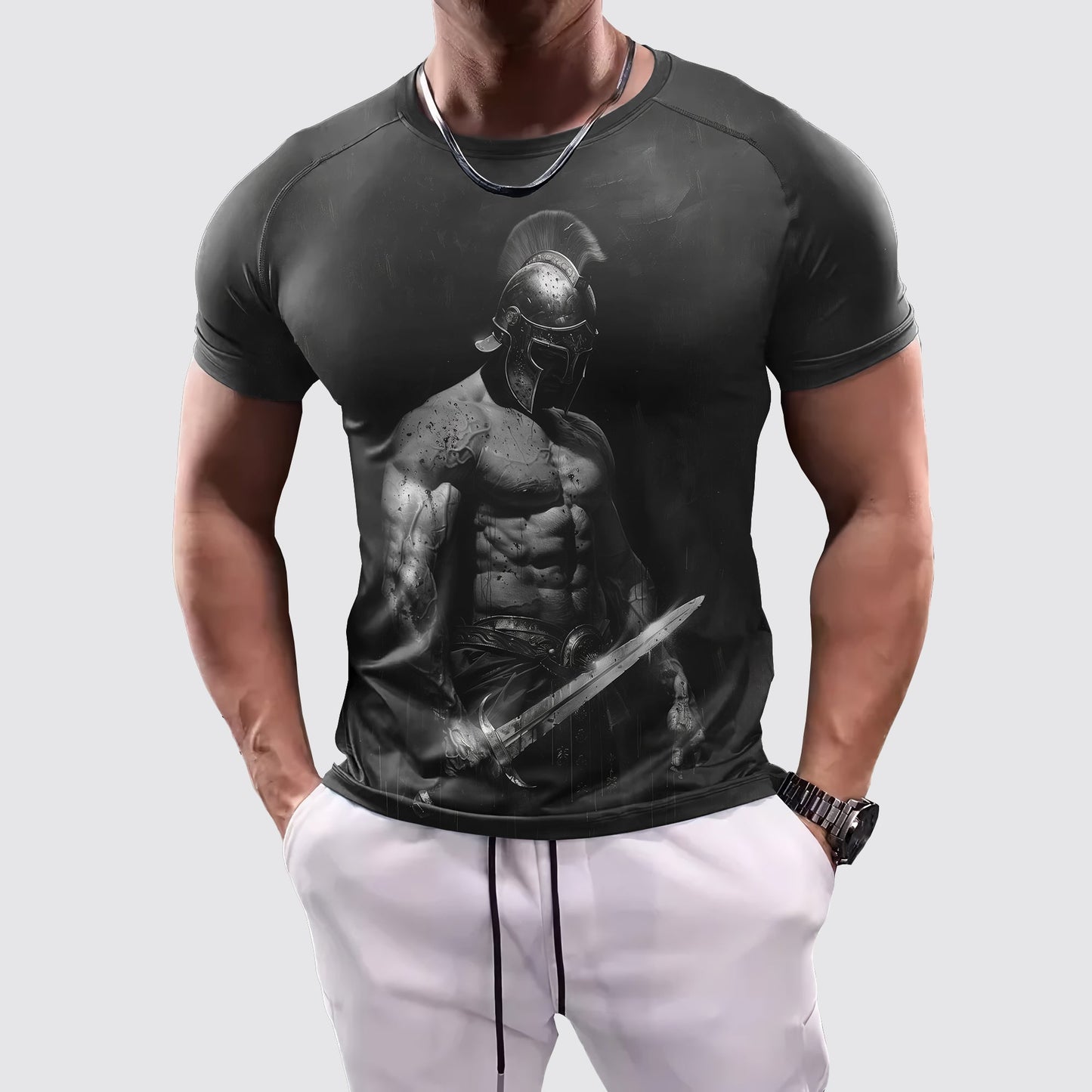 Warrior 3D Tight-Fitting Tee- AA05962