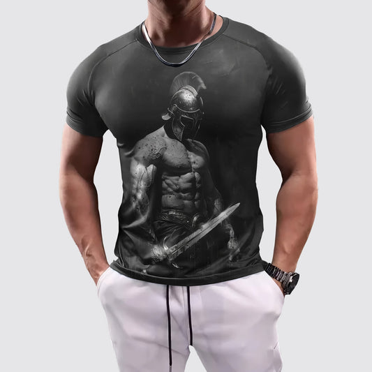 Warrior 3D Tight-Fitting Tee- AA05962