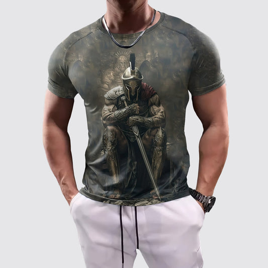 Warrior 3D Tight-Fitting Tee- AA05963