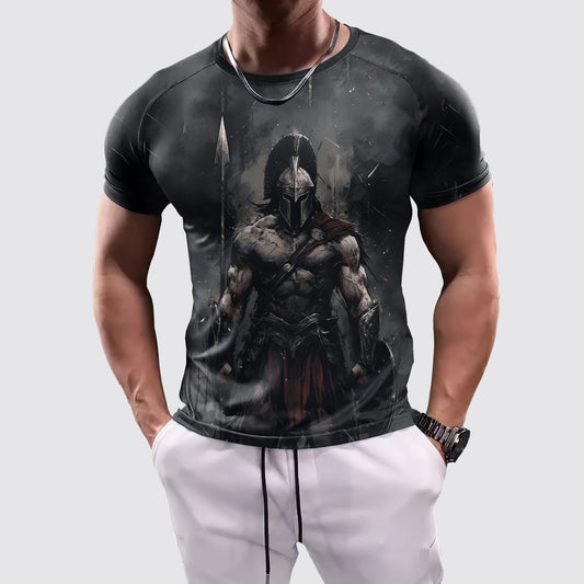 Warrior 3D Tight-Fitting Tee- AA05964