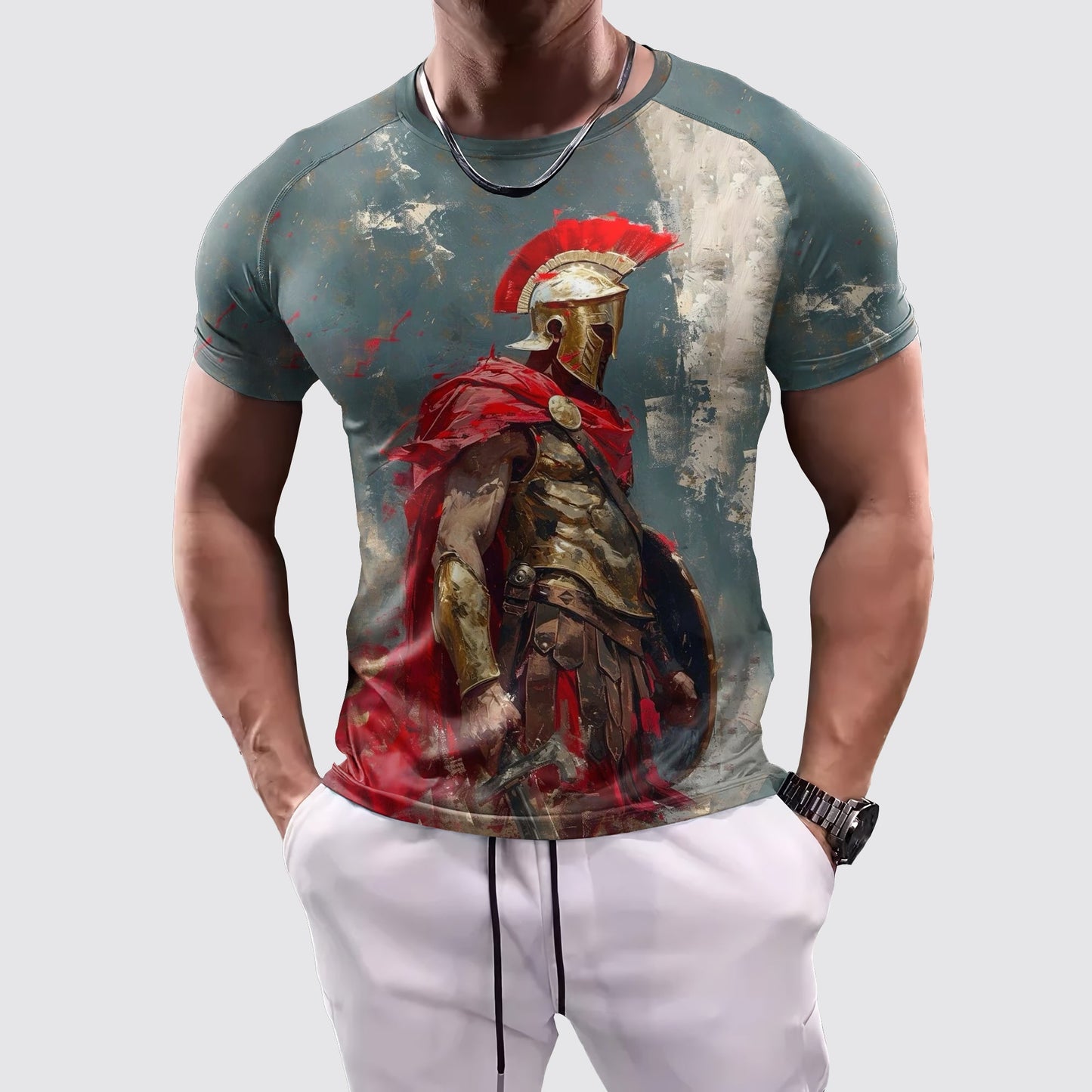 Warrior 3D Tight-Fitting Tee- AA05970