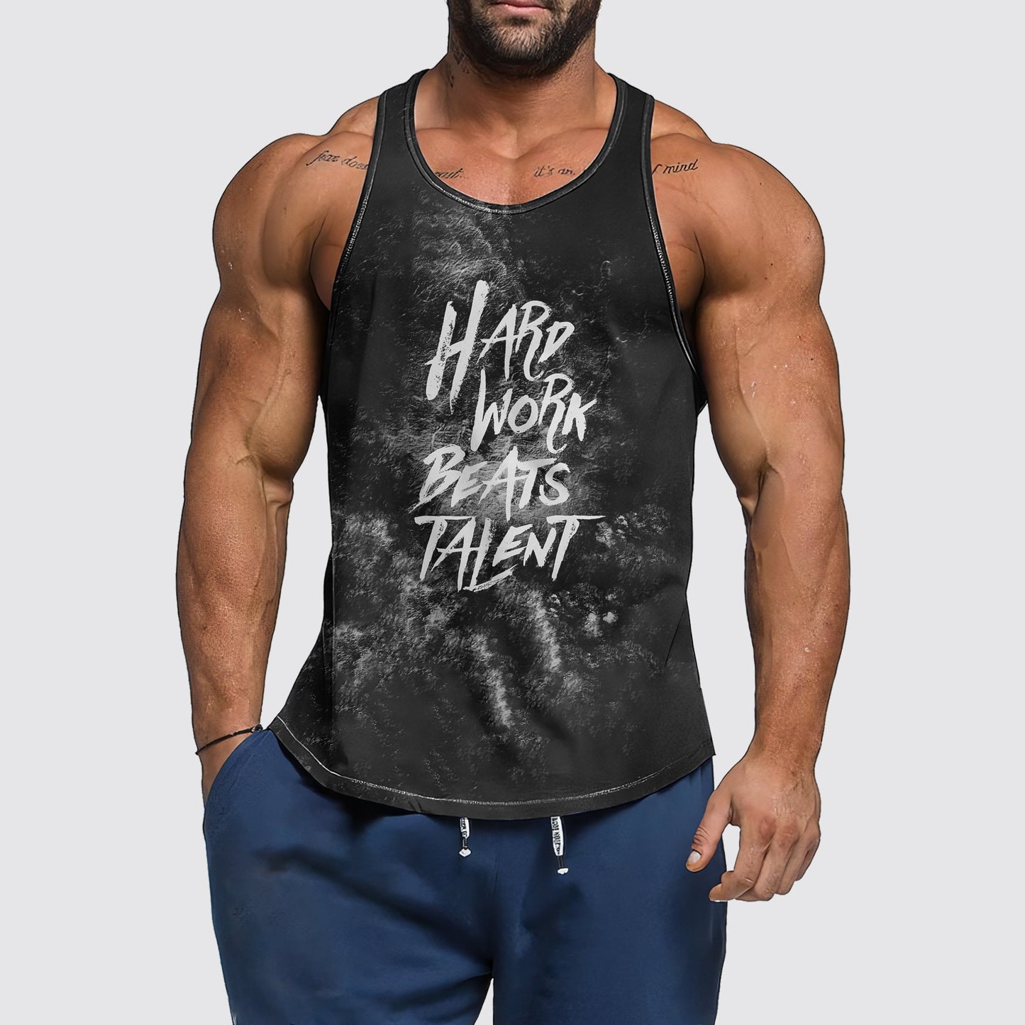 Ultimate Gym Tank Top for Men: Stay Cool and Comfy During Intense Workouts- AA06255
