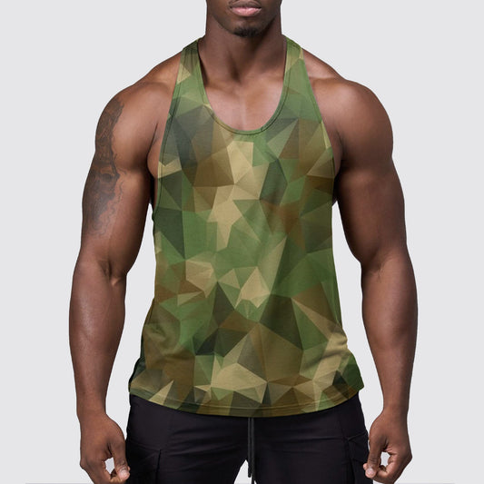 StealthFlex Camo Tank Top- Performance Fit for Bodybuilders- AA06349
