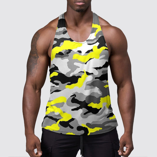 StealthFlex Camo Tank Top- Performance Fit for Bodybuilders- AA06350