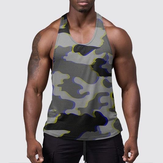 StealthFlex Camo Tank Top- Performance Fit for Bodybuilders- AA06363