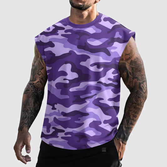 Urban Camo Cut-Off Tank- AA06430