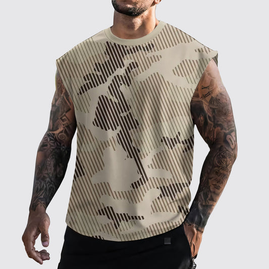 Urban Camo Cut-Off Tank- AA06443