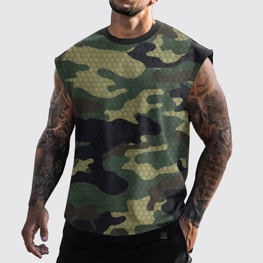 Urban Camo Cut-Off Tank- AA06447