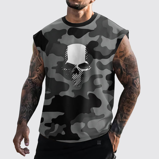 Urban Camo Cut-Off Tank- AA06450