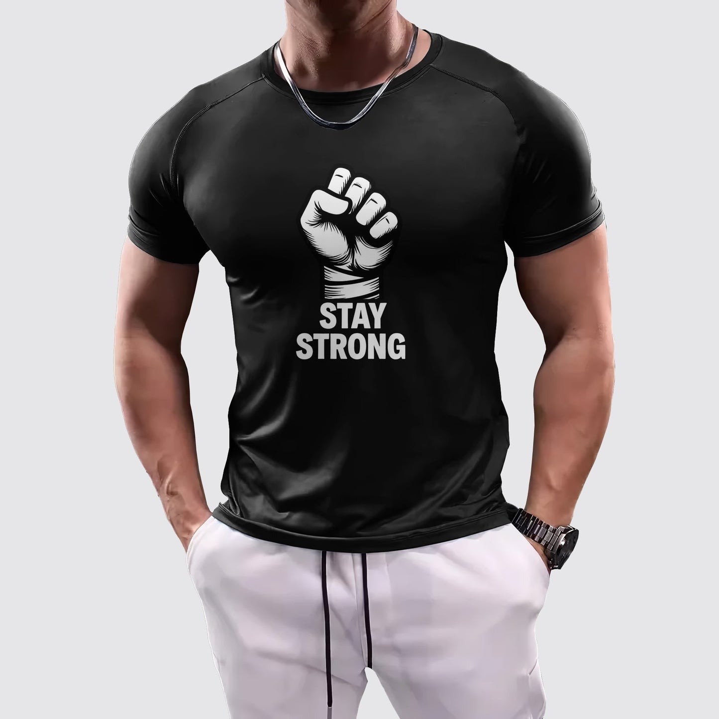 Elevate Your Performance: Tight-Fitting Tee- AA06467