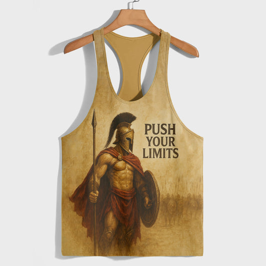 Warrior Spirit 3D Racerback Tank Top- AA06521