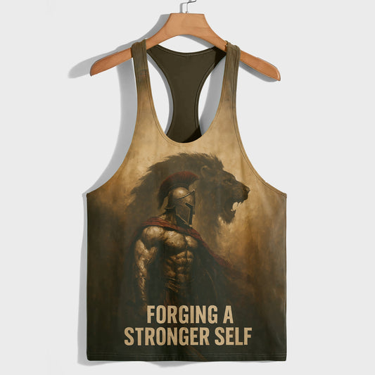 Warrior Spirit 3D Racerback Tank Top- AA06528