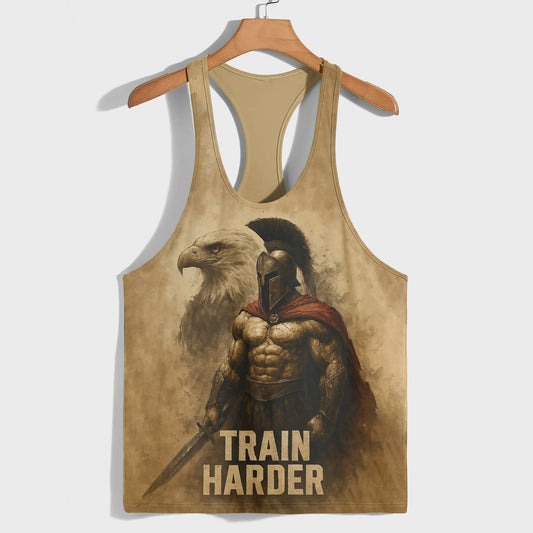 Warrior Spirit 3D Racerback Tank Top- AA06531