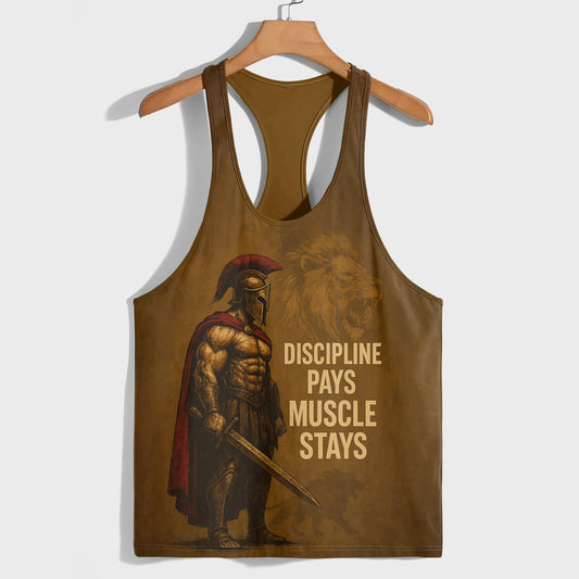 Warrior Spirit 3D Racerback Tank Top- AA06535