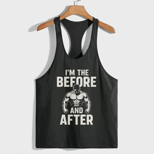 Bodybuilding Racerback Tank Top- AA06557