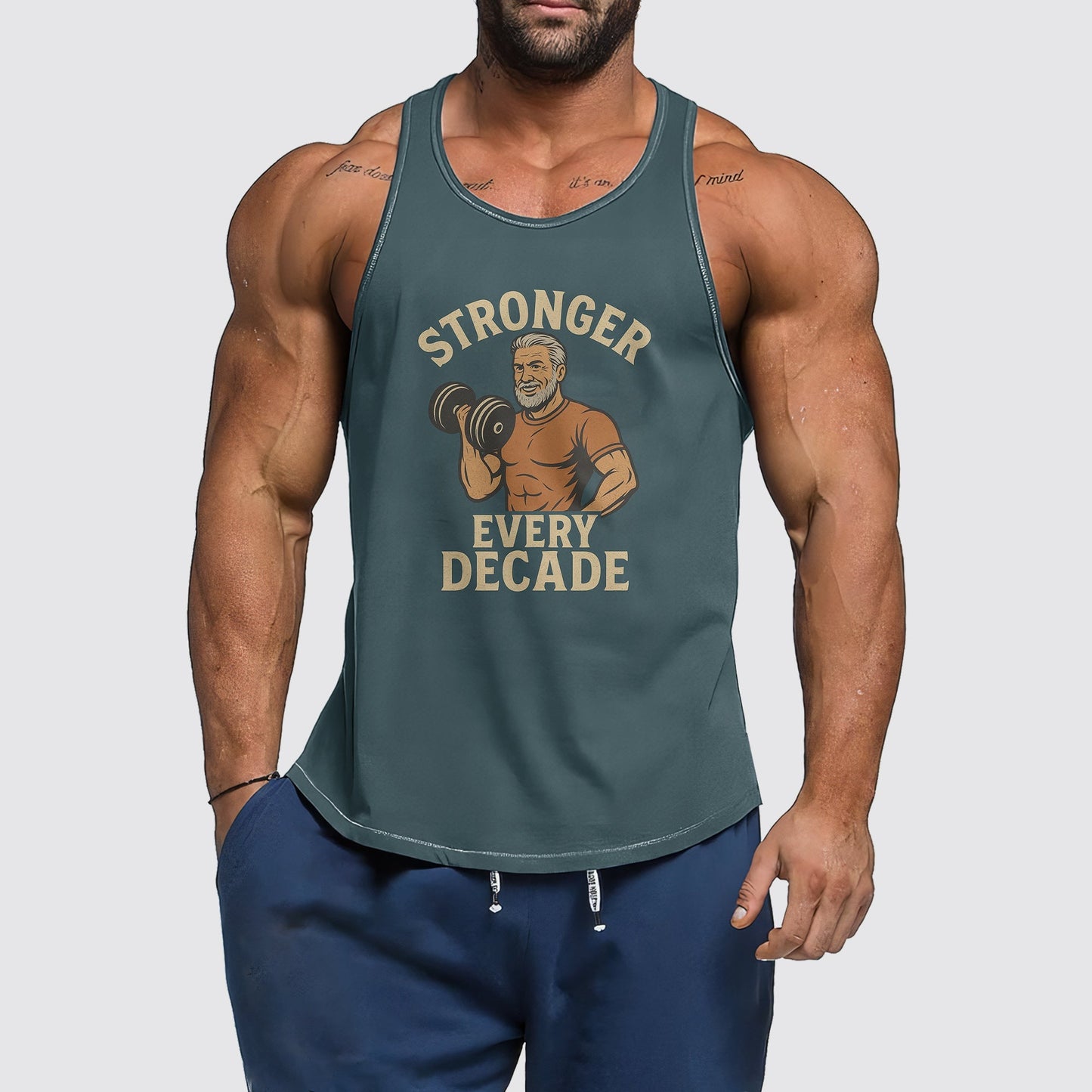 Classic Tank Top for Older Men- AA06663