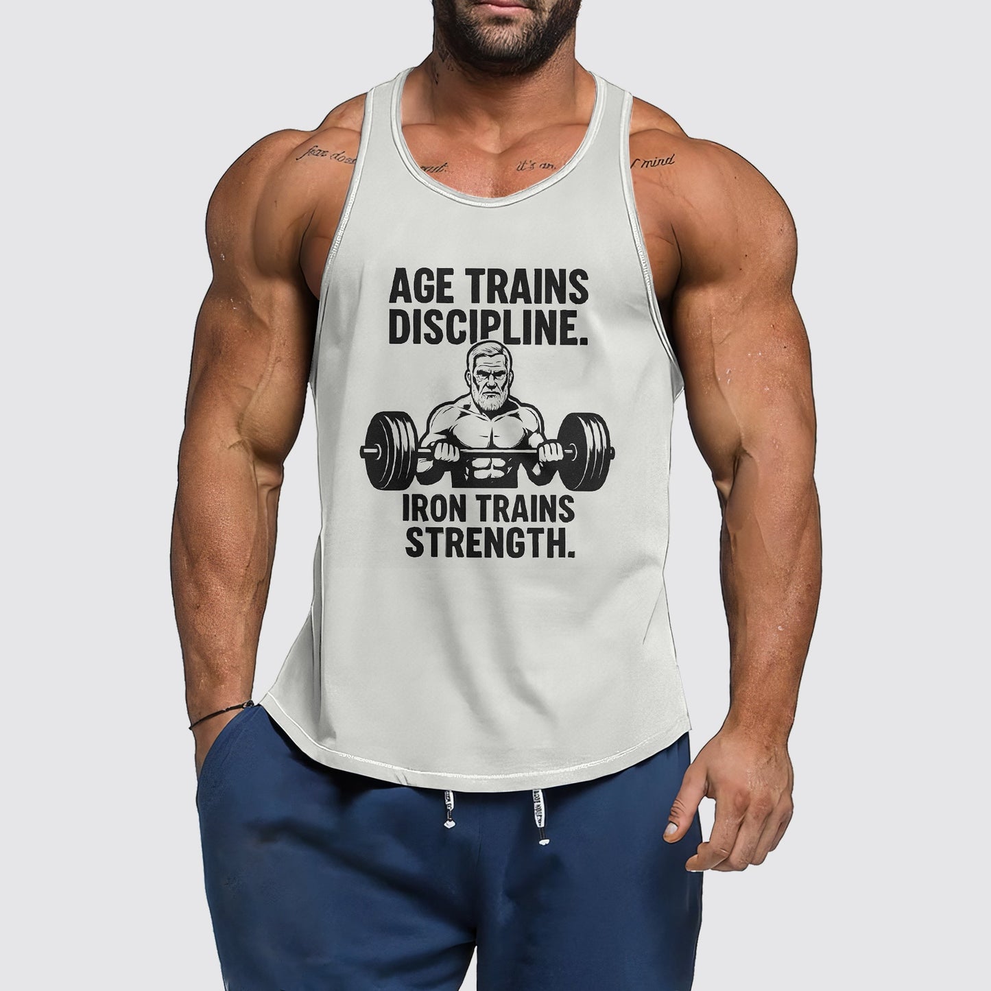 Classic Tank Top for Older Men- AA06679