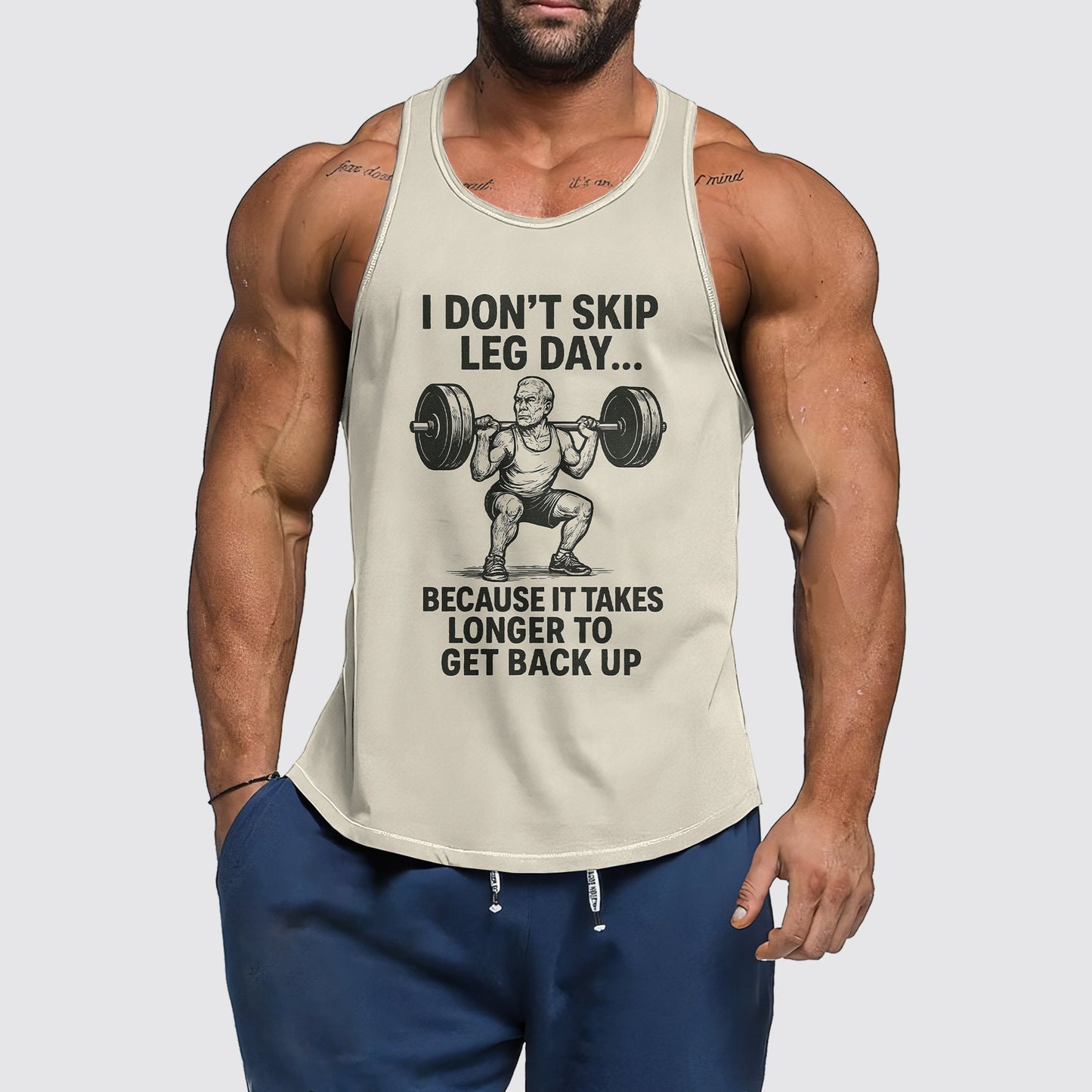 Classic Tank Top for Older Men- AA06683