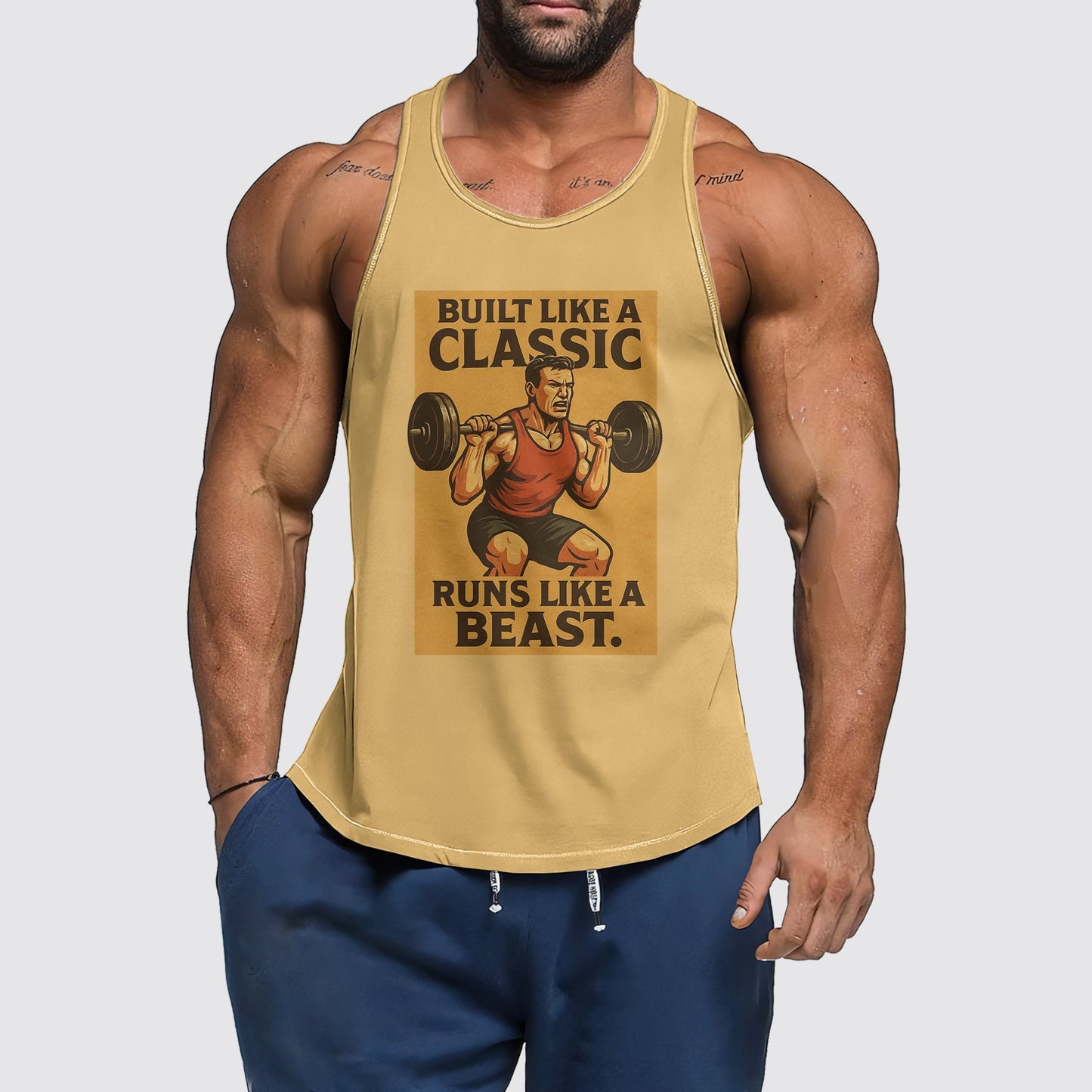 Classic Tank Top for Older Men- AA06684