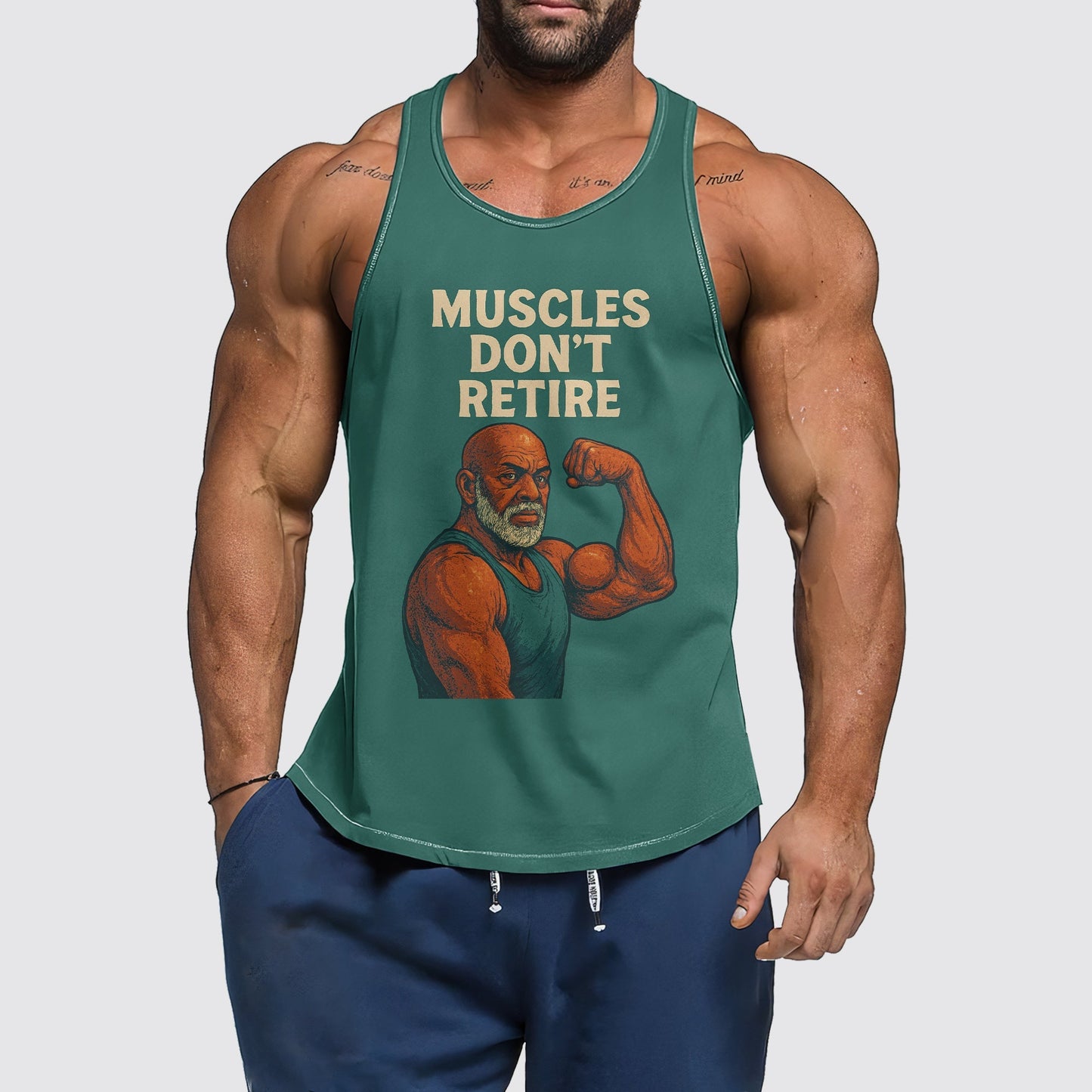 Classic Tank Top for Older Men- AA06688