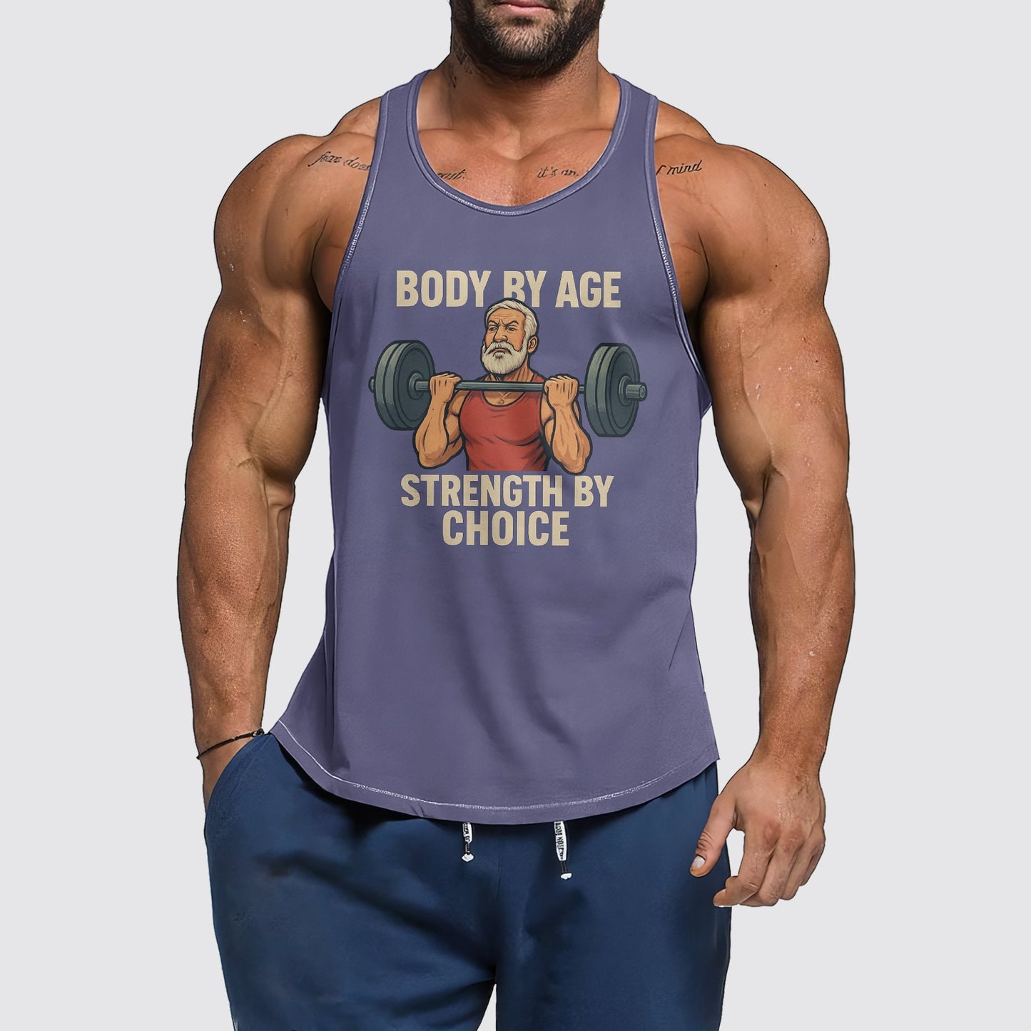 Classic Tank Top for Older Men- AA06706