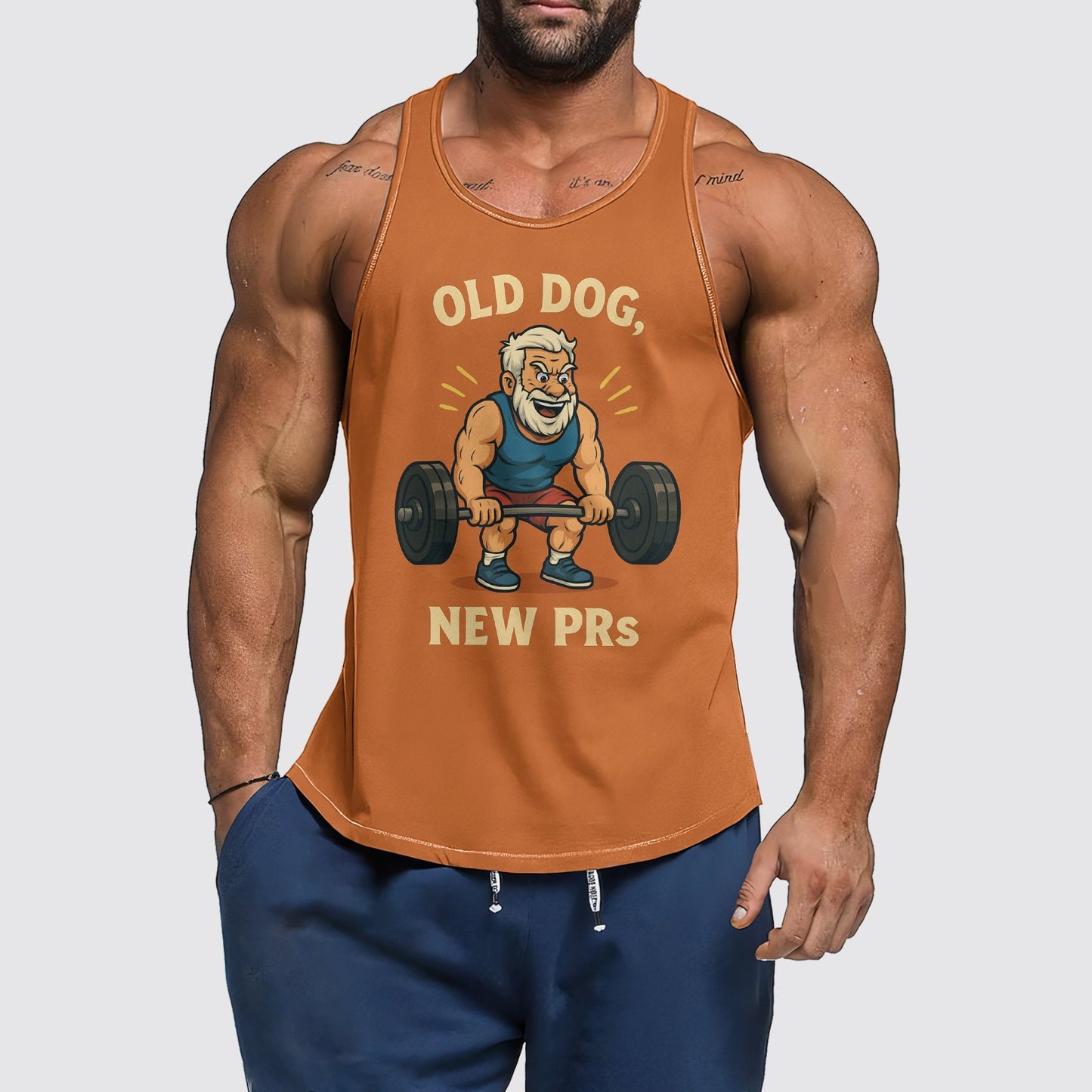 Classic Tank Top for Older Men- AA06710