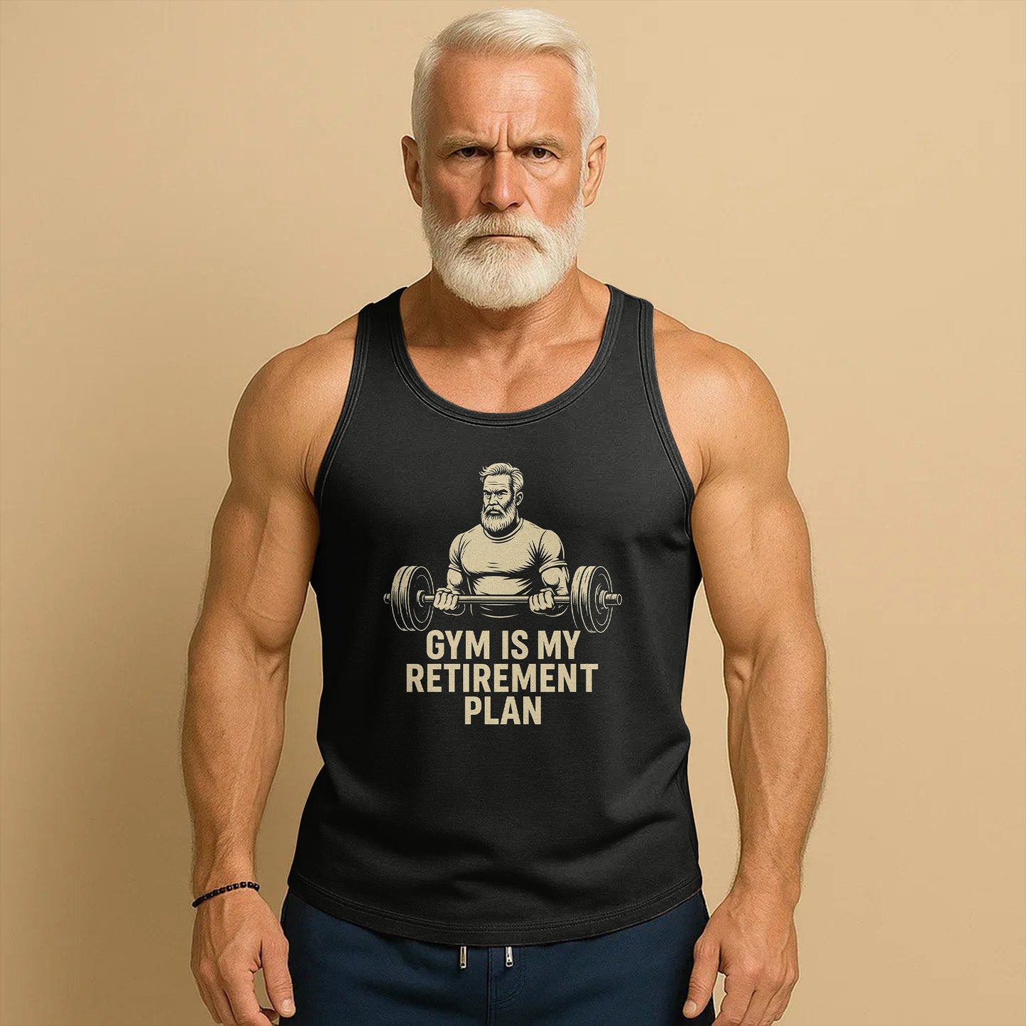 Classic Tank Top for Older Men- AA06823