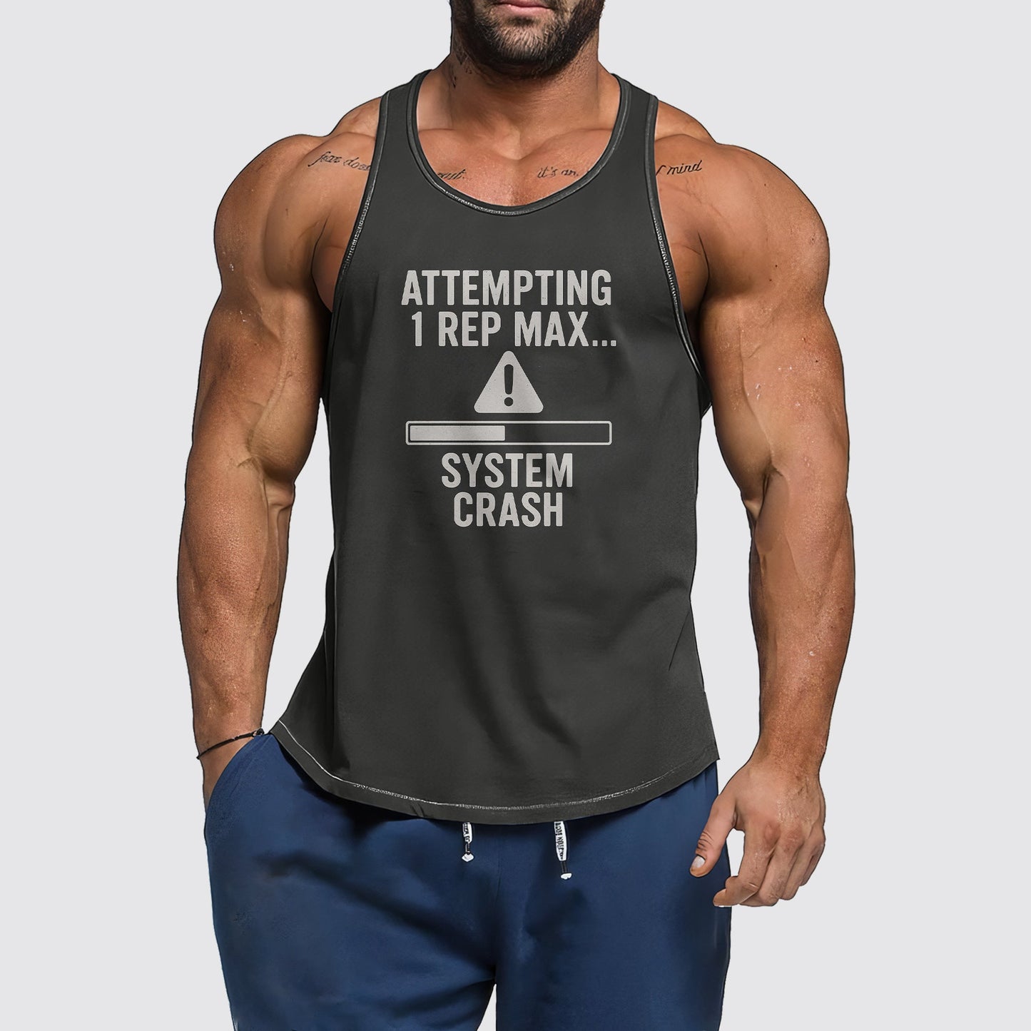 Ultimate Gym Tank Top for Men: Stay Cool and Comfy During Intense Workouts- AA06933