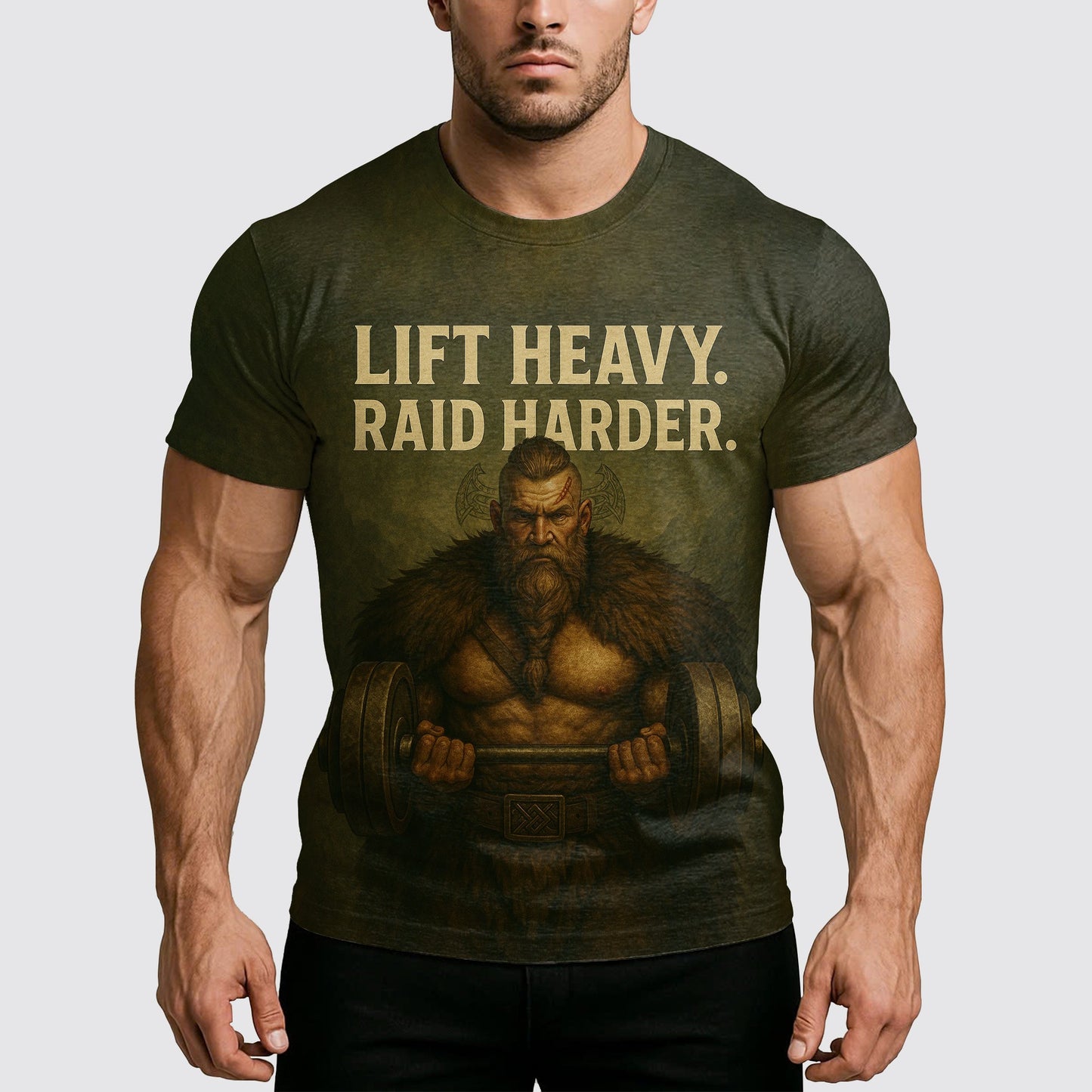 Viking Motivation T-Shirt- AA06955