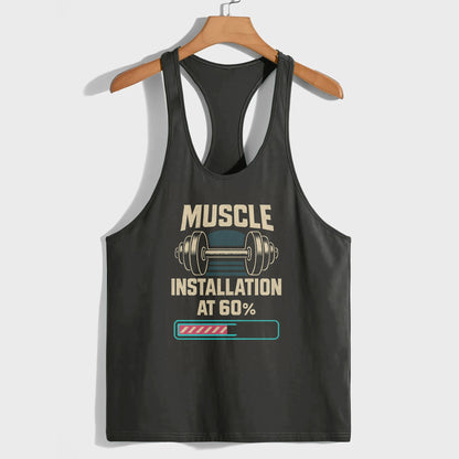 Bodybuilding Racerback Tank Top- AA06988