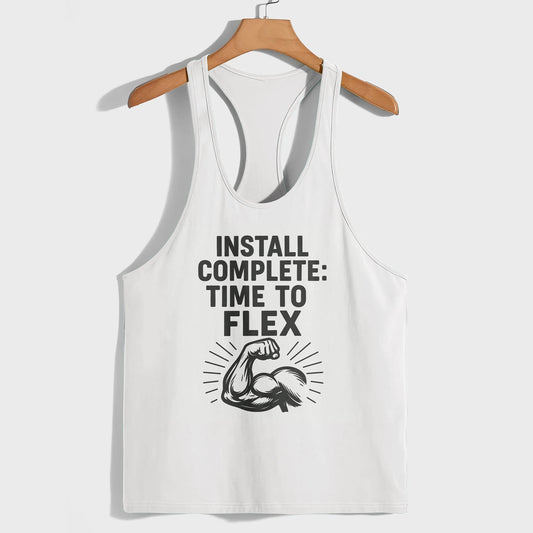 Bodybuilding Racerback Tank Top- AA06995