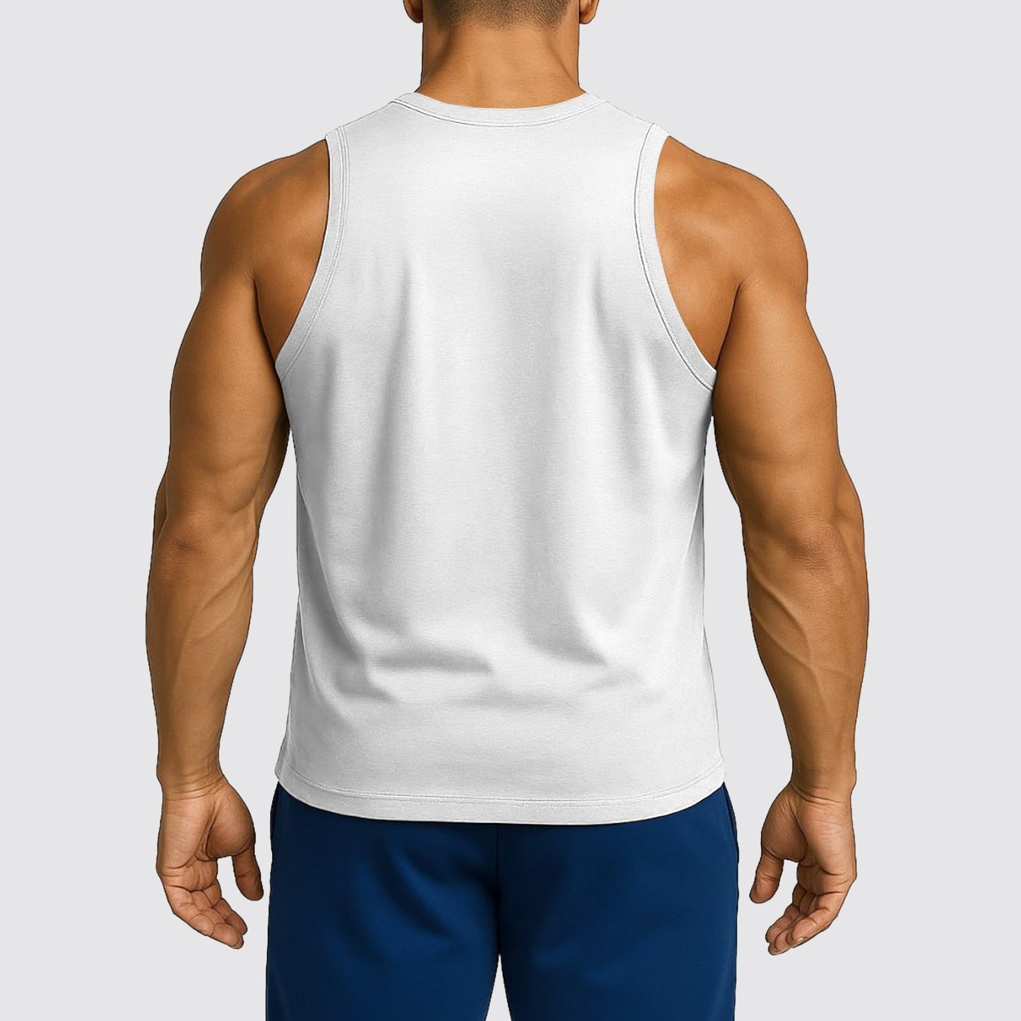 Ultimate Gym Tank Top for Men: Stay Cool and Comfy During Intense Workouts- AA07014
