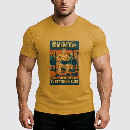 Ultimate Gym T-shirt for Men: Stay Cool and Comfy During Intense Workouts- AA07066