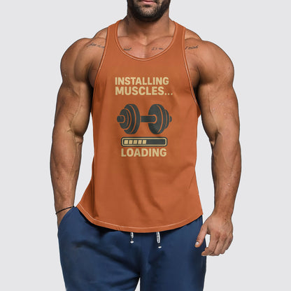 Ultimate Gym Tank Top for Men: Stay Cool and Comfy During Intense Workouts- AA07116