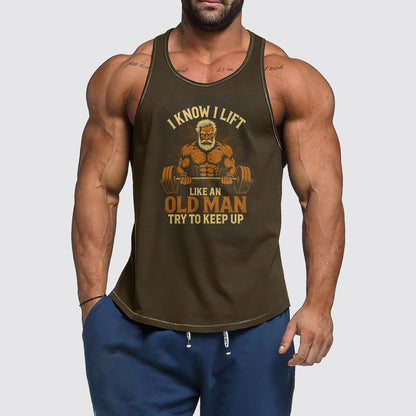 Classic Tank Top for Older Men- AA07122
