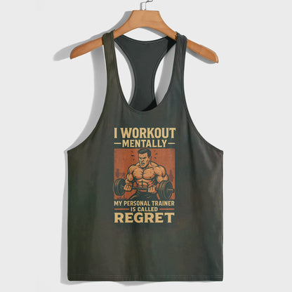 Bodybuilding Racerback Tank Top- AA07167