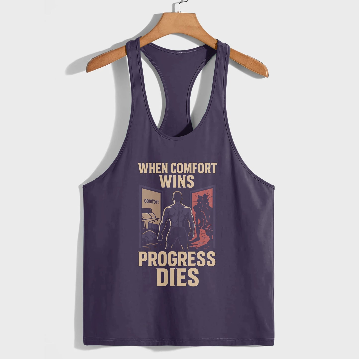 Bodybuilding Racerback Tank Top- AA07201