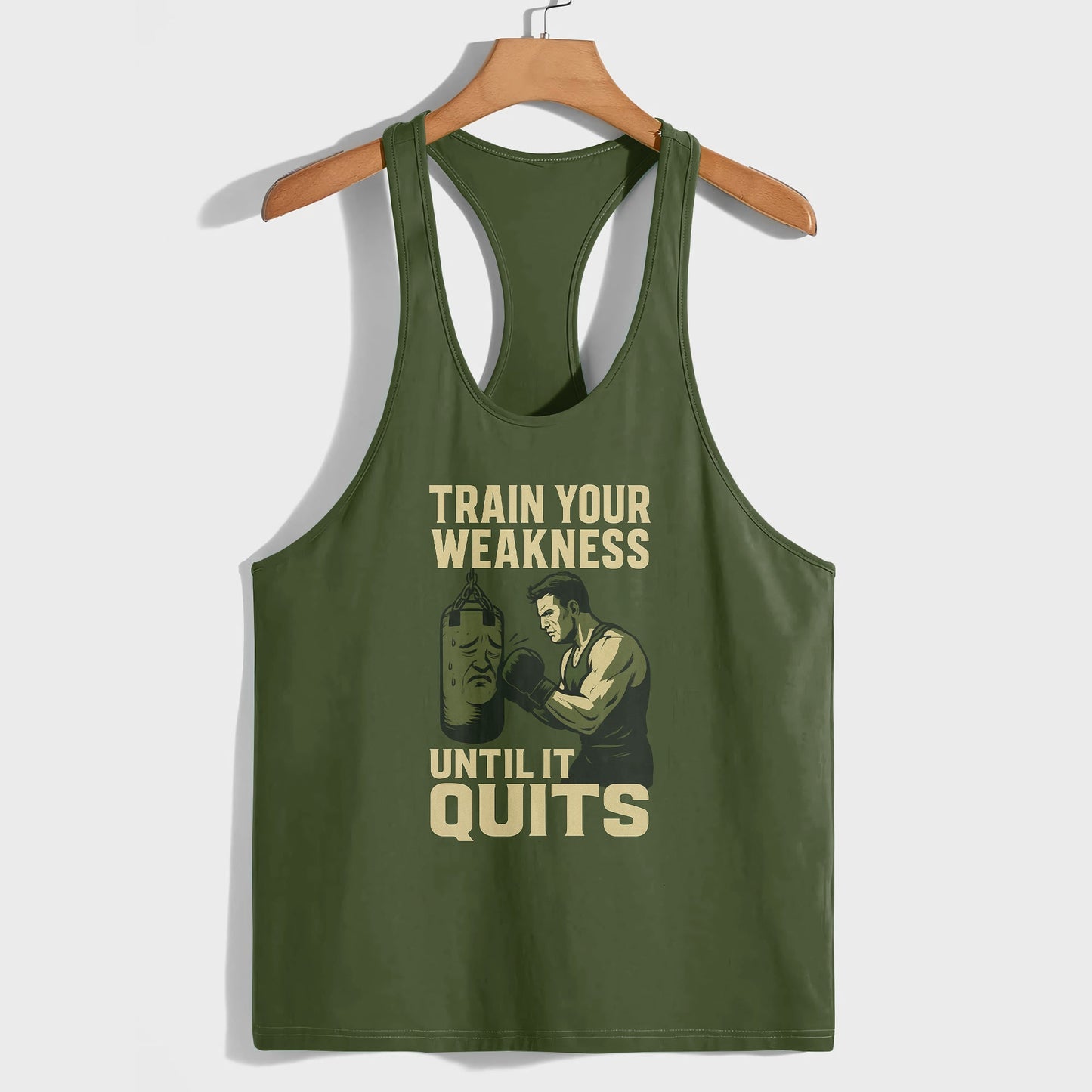 Bodybuilding Racerback Tank Top- AA07202