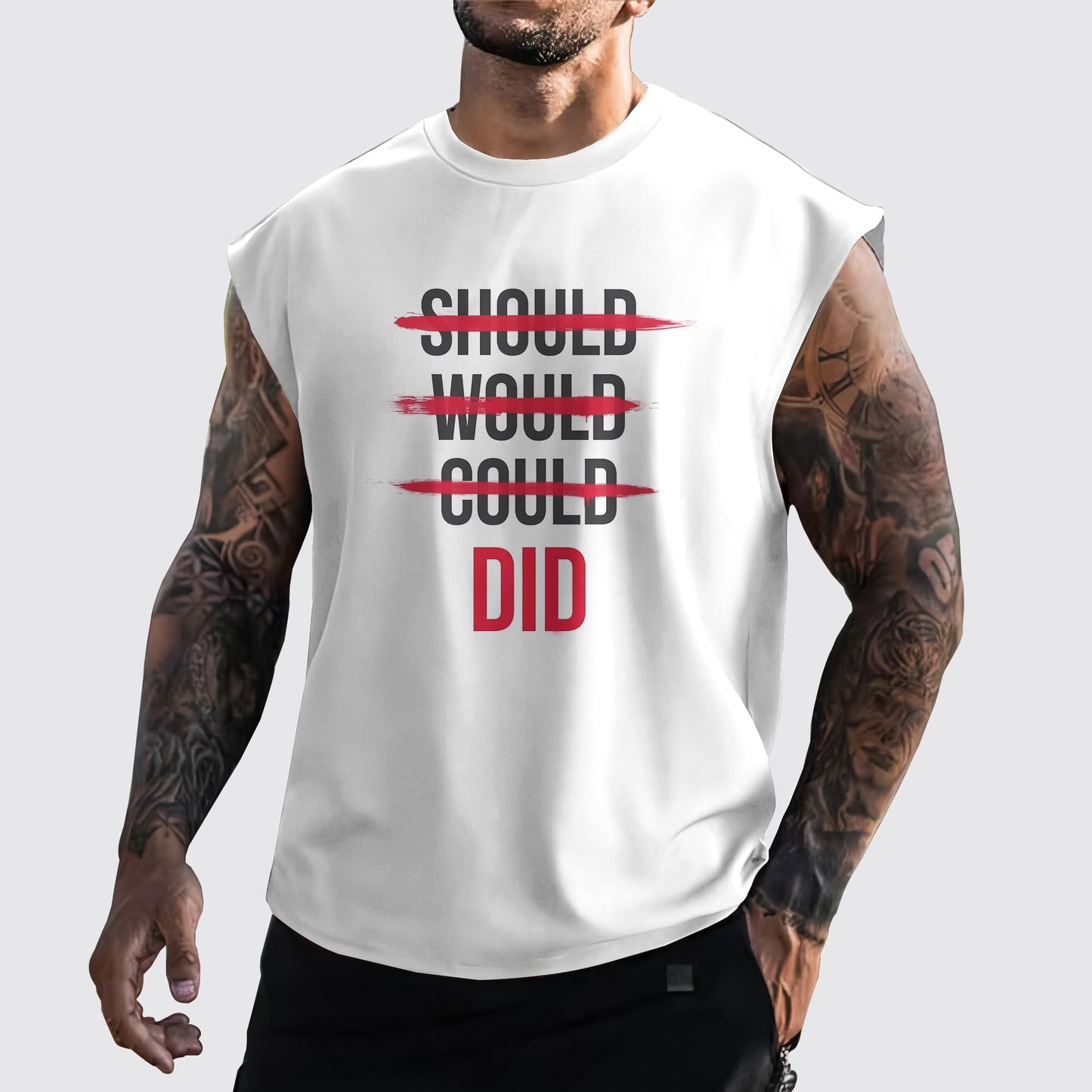 MuscleMax Cut-Off Tank- AA07260