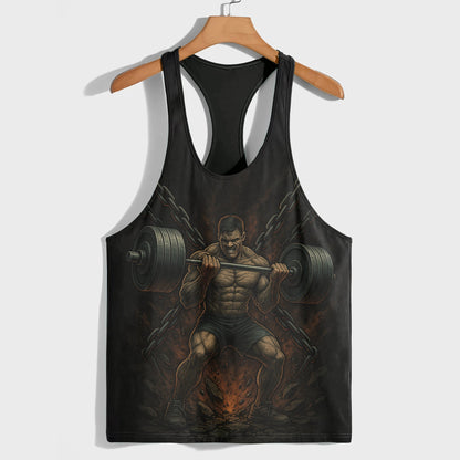 Bodybuilding Racerback Tank Top- AA07389