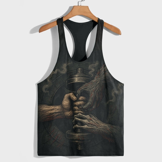 Bodybuilding Racerback Tank Top- AA07396