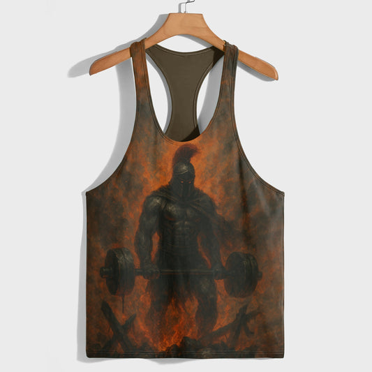 Warrior Spirit 3D Racerback Tank Top- AA07428