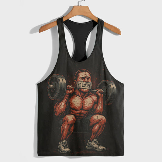 Bodybuilding Racerback Tank Top- AA07437
