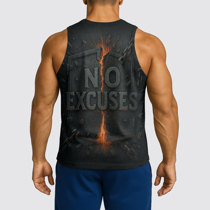 Ultimate Gym Tank Top for Men: Stay Cool and Comfy During Intense Workouts- AA07452