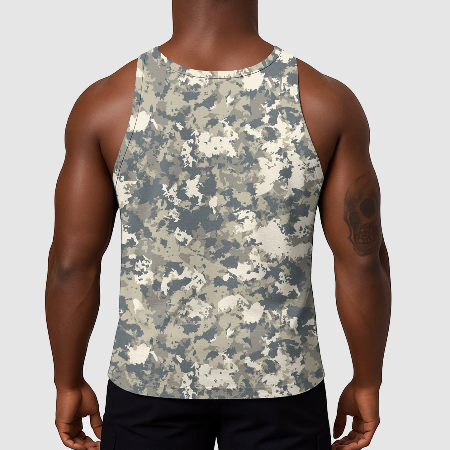 StealthFlex Camo Tank Top- Performance Fit for Bodybuilders- AA07457